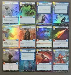 Star Wars Unlimited - LoF - Complete C Hyperspace Foil -SET 12 Cards - Vigilance - Image 1