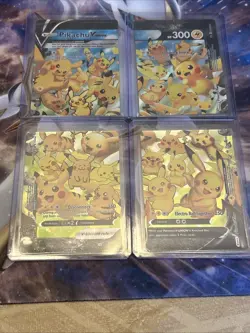Pikachu V-Union- Set of ALL 4 Cards - Image 1