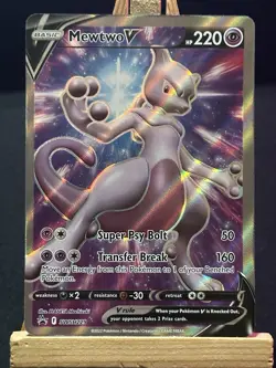Mewtwo V SWSH229 SWSH: Sword & Shield Promo Cards Holo - Image 1