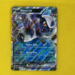 Absol ex 135/197 Double Rare Obsidian Flames scarlet & Violet Pokemon Card NM - Image 1