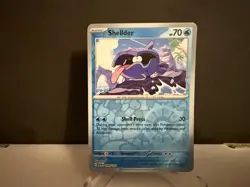Shellder 090 2023 Pokemon Scarlet & Violet 151 Reverse Holo Card NM+ - Image 1