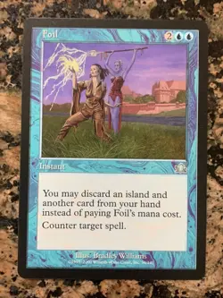 MTG Foil x1 Prophecy, Magic the Gathering Blue Counterspell - Image 1