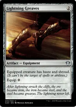 NM - Lightning Greaves U Commander 2020 245 - Image 1