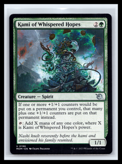 MTG Kami of Whispered Hopes #196 March of the Machine Regular Uncommon Magic NM - Image 1