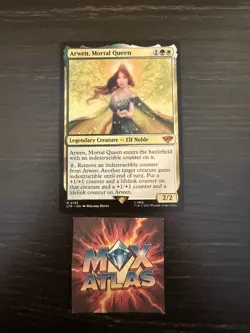 MTG - Magic Arwen, Mortal Queen - the Lord of the Rings Mythic- Rare - NM - Image 1