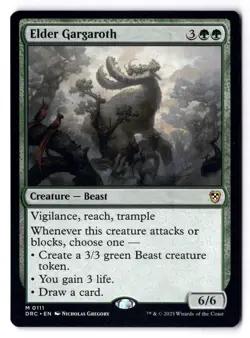 Elder Gargaroth NM* Aetherdrift ENGLISH 0111 mtg -UnltdCards - Image 1
