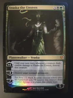 Vraska the Unseen NM Duel Decks: Jace vs. Vraska MTG FREE SHIPPING - Image 1