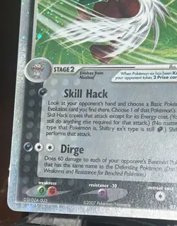 Shiftry ex 97/108 - EX Power Keepers Rare Pokemon TCG MP - Image 5