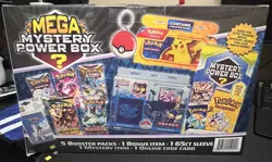 Pokemon TCG Mega Mystery Power Box Bundle! Meijer Exclusive. - Image 2