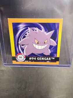 ARTBOX STICKER POKEMON #94 GENGAR ARTBOX 1999 - Image 1