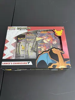 Pokemon TCG Celebrations Collection Lance’s Charizard V Box BRAND NEW SEALED - Image 1
