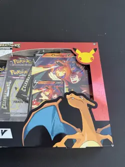 Pokemon TCG Celebrations Collection Lance’s Charizard V Box BRAND NEW SEALED - Image 3