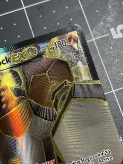 Pokemon Regirock EX 43a/124 XY Collection Alternate Art Full Art Holo LP - Image 5