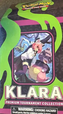 Pokemon TCG: Klara Premium Tournament Collection Box new in hand - Image 1