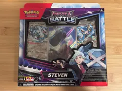 Pokemon Rival Battle Deck Steven's Beldum Illustration Metagross - Image 1