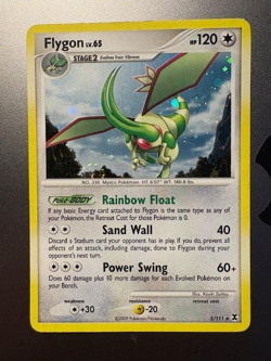 Pokemon TCG Flygon Holo Card 5/111 Rising Rivals 2009 Set - NM - Image 1