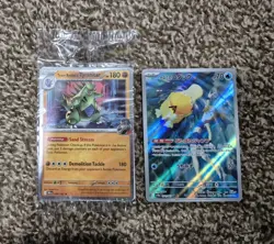 Team Rockets Tyranitar Pokemon Center Sealed Plus Bonus Mistys Psyduck JP Card - Image 1