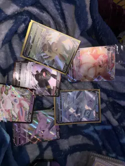 Pokemon TCG Card Lot - VMAX and GX Assorted Eeveeloutions - Image 1