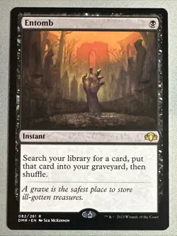 MTG / Entomb / DMR / #82 / Regular / Rare / NM - Image 1