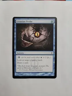 MTG - Gitaxian Probe New Phyrexia Regular Common #35 - Image 1