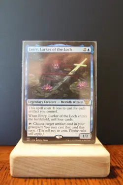 Emry, Lurker of the Loch Rare LP Commander Kamigawa Neon Dynasty MTG | ManaFam - Image 1