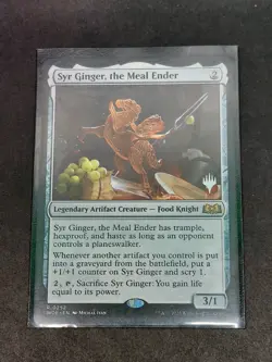 ** Syr Ginger, the Meal Ender PROMO PACK ** [NM] Wilds of Eldraine MTG Magic - Image 1