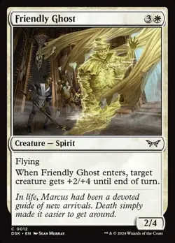 1x Friendly Ghost NM Eng MTG - Duskmourn: House of Horror - Image 1
