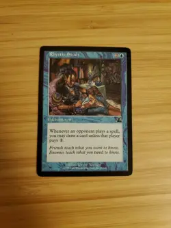 MTG Rhystic Study Prophecy Regular NM - Image 1