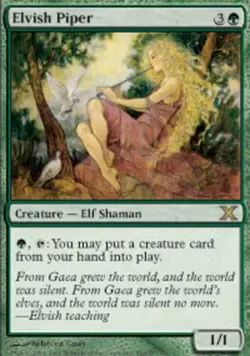 Elvish Piper - 10th Edition #262/383 MTG Magic The Gathering - Image 1