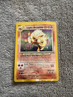 Pokemon Card Lot Shining Tyranitar 1st Ed Neo Destiny Light Arcanine EX Vintage - Image 5