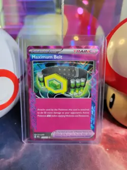 Maximum Belt 117/131 Pokemon TCG S&V Prismatic Evolutions Ace Spec Rare NM - Image 1