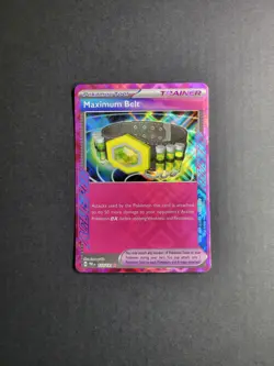 Maximum Belt 117/131 Pokemon TCG S&V Prismatic Evolutions Ace Spec Rare NM - Image 2