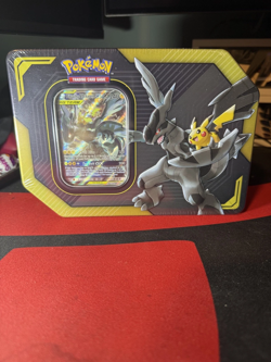 Pokemon TCG 2019 Pikachu & Zekrom GX Tag Team Tin NEW Factory Sealed - Image 1