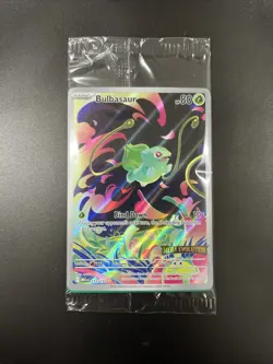Bulbasaur 133/132 Illustration Rare Mega Evolution NM Pokemon TCG Sealed - Image 1