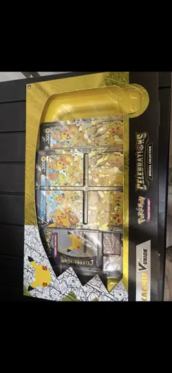 Pokemon Pikachu V union Celebration Box unopened - Image 1