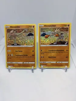 Hitmonlee 011 + Hitmonchan 012 /034 CLV - Pokemon TCG Classic Collection - NM - Image 1
