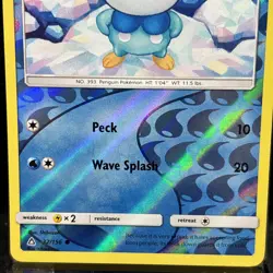 Piplup - 32/156 - Ultra Prism - Reverse Holo Pokemon TCG - Image 3