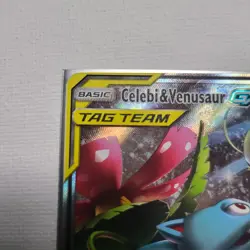 Celebi & Venusaur GX LP SM167 Sun & Moon Promo 167 Pokemon TCG Holo - Image 2