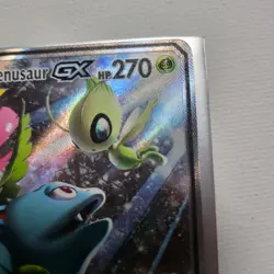 Celebi & Venusaur GX LP SM167 Sun & Moon Promo 167 Pokemon TCG Holo - Image 3