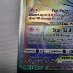 Mewtwo VSTAR 79/78 Rainbow Secret Rare Full Art Pokemon NM grade worthy!! - Image 5