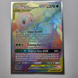 Pokemon Tcg - Rowlet & Alolan Exeggutor Gx 237/236 Hyper Rare Unified Minds - Image 1