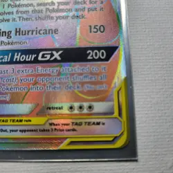 Pokemon Tcg - Rowlet & Alolan Exeggutor Gx 237/236 Hyper Rare Unified Minds - Image 4