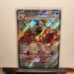 Charizard EX Paldean Fates Tin Promo svp 074 Pokemon TCG NM - Image 1