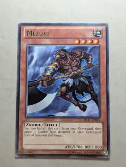 Yugioh! Mezuki - Green - DL17-EN005 - Rare - LP/MP - Image 1