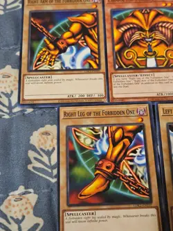 Exodia The Forbidden One Set 5 Pieces - LDK2 Yugioh - Image 2
