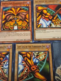Exodia The Forbidden One Set 5 Pieces - LDK2 Yugioh - Image 3