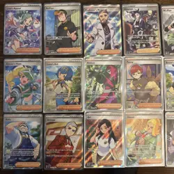 Lot of 21 Full Art Trainer Pokemon TCG Cards- NM Or Better - Image 2