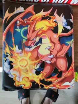 Pokemon Trading Card Binder With Pokets 15 Pages - Image 1
