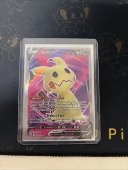Pokemon Mimikyu v TCG Full Art Ultra Rare Card Battle Styles 148/163 - Image 1