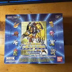DIGIMON CARD GAME CLASSIC COLLECTION, EX-01 BOOSTER BOX (24 PACKS) - Image 1